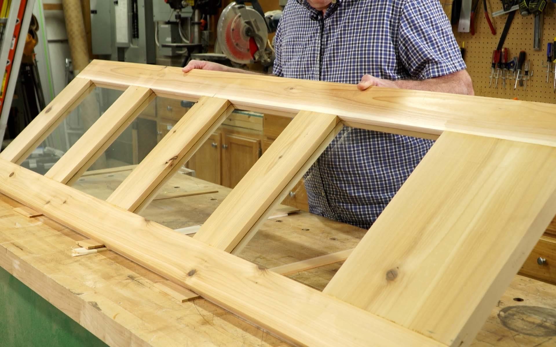 How to Build a DIY Panel Door | Twigandthistle