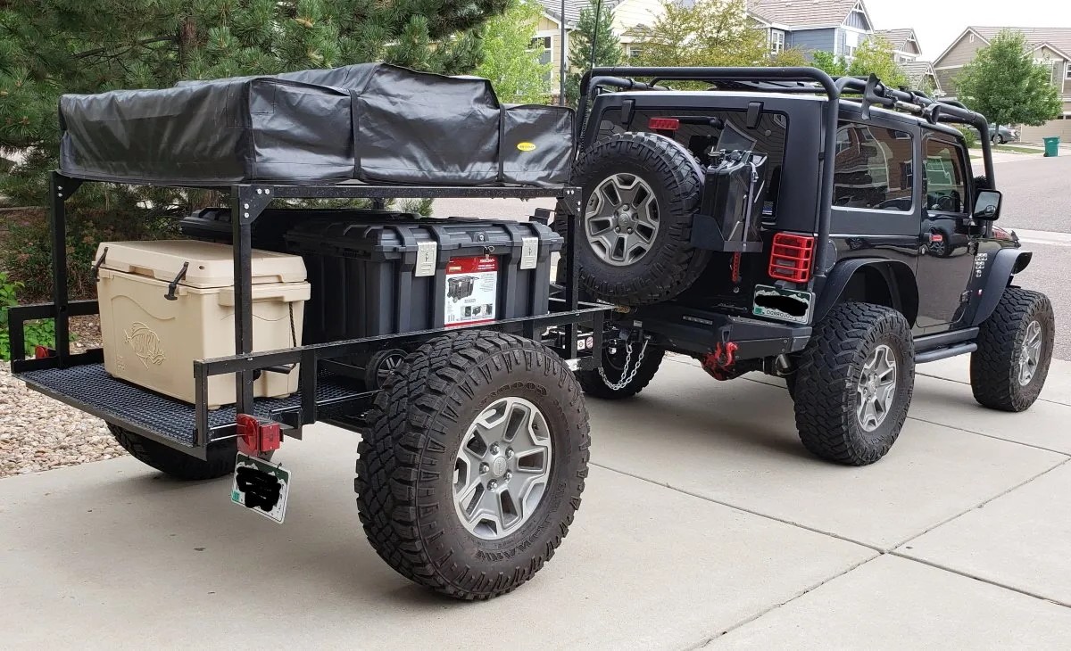 How to Build a DIY Roof Top Tent Trailer