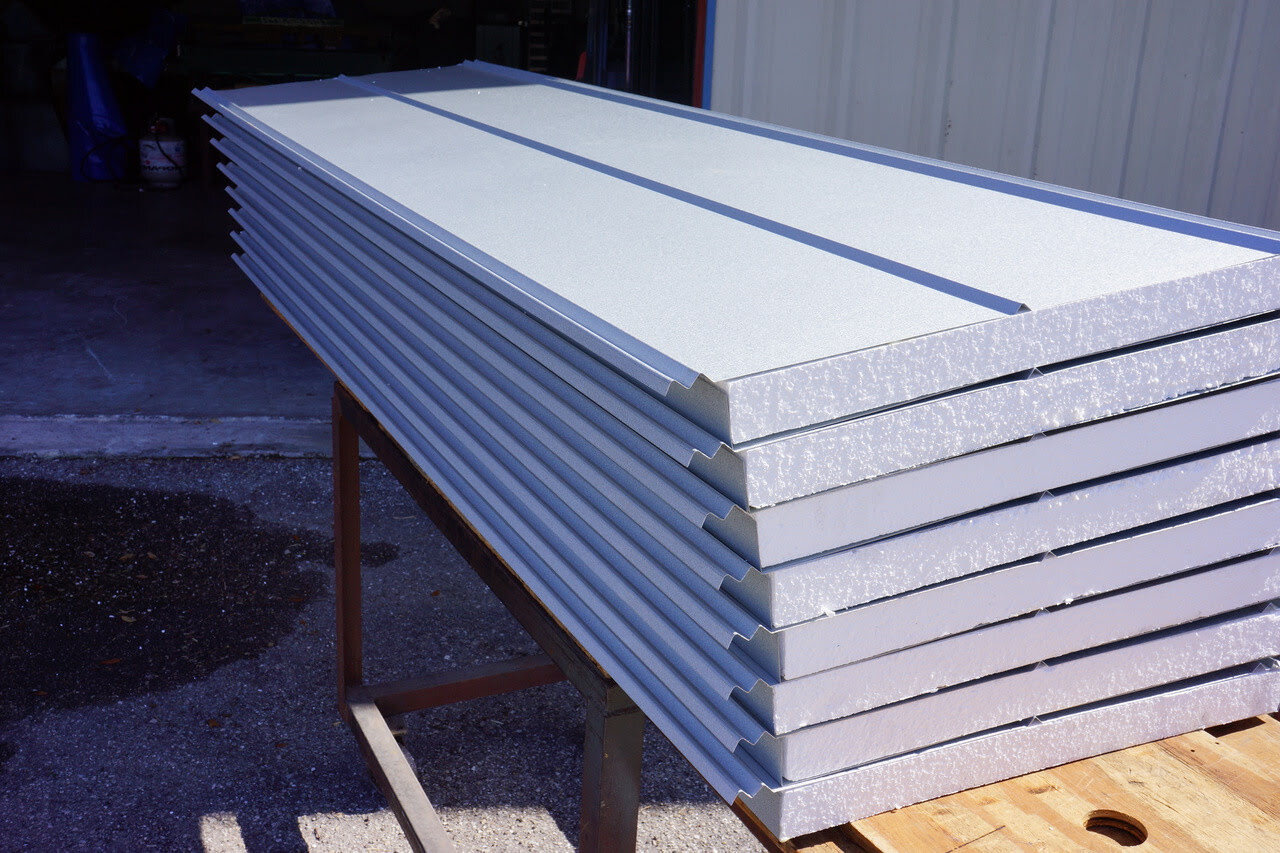 How to Build Insulated Metal Roof Panels