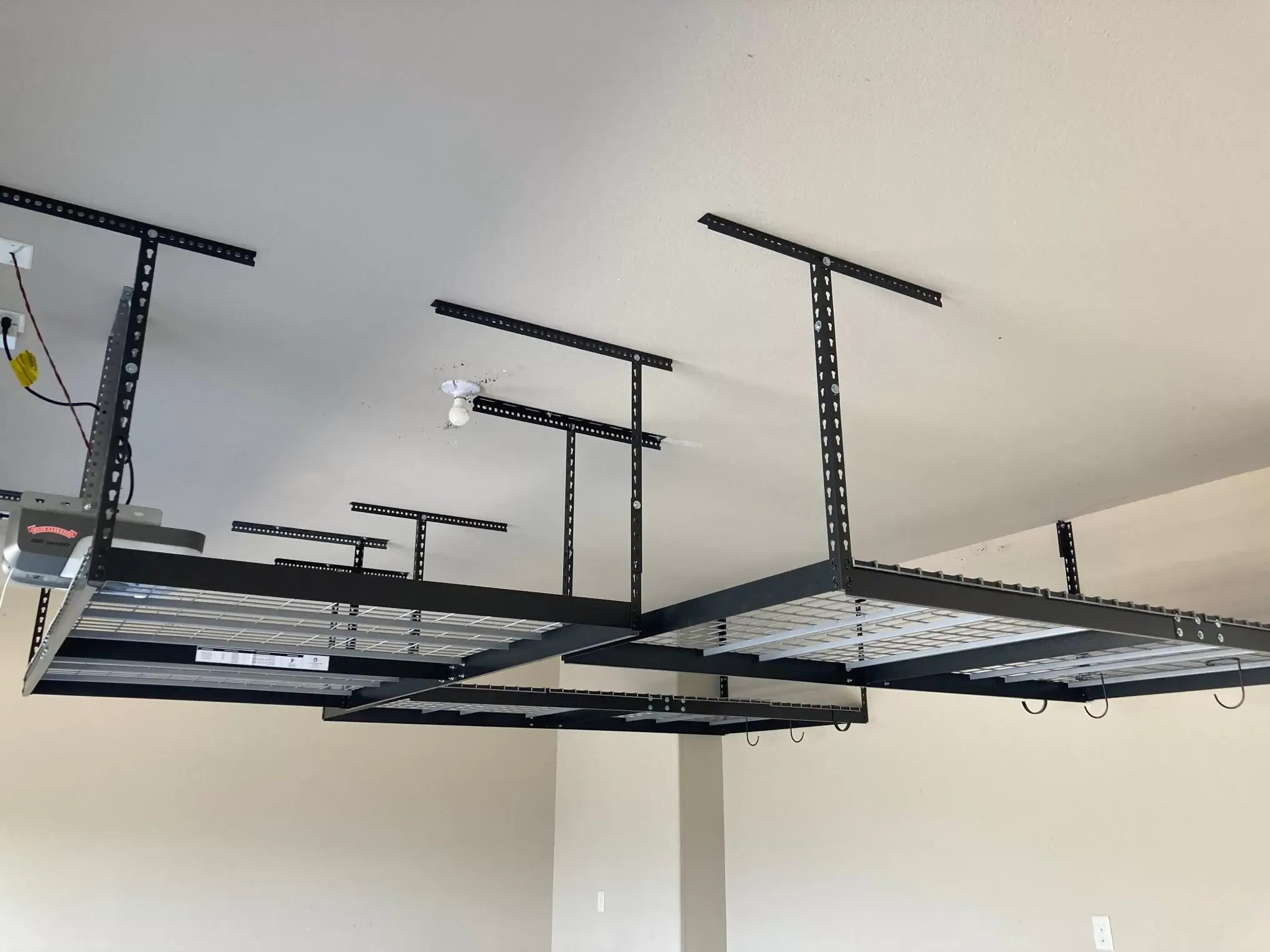 How to Build Metal Overhead Garage Storage